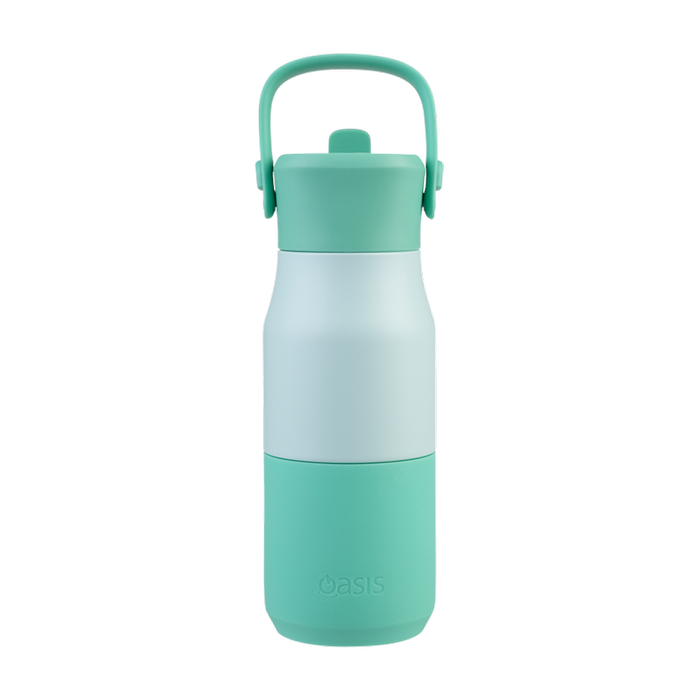 Oasis Insulated Jnr Drink Bottle With Sipper 400ml - Mint