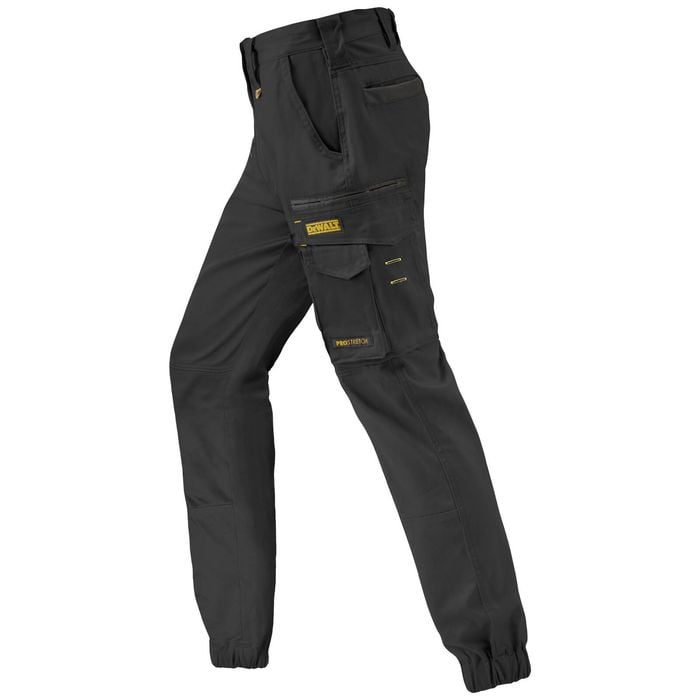 DEWALT Size 10 Black Women's Drum Cuff Trousers