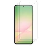 2 Pack MEZON Samsung Galaxy A56 5G Clear Tempered Glass Screen Protectors