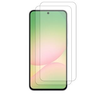 2 Pack MEZON Samsung Galaxy A56 5G Clear Tempered Glass Screen Protectors