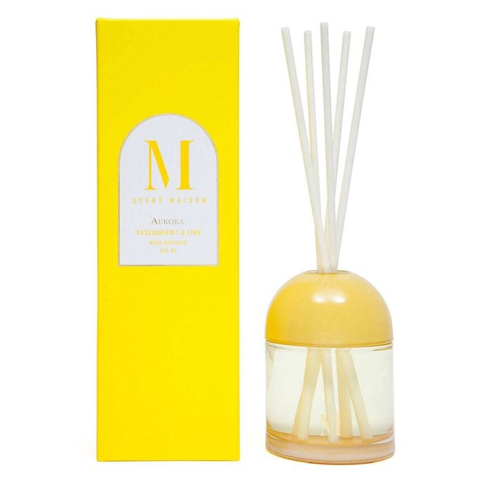 Scent Maison Aurora 300ml Reed Diffuser - Passionfruit & Lime