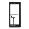 QuietCubes 1 Person Office Pod Black