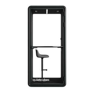 QuietCubes 1 Person Office Pod Black