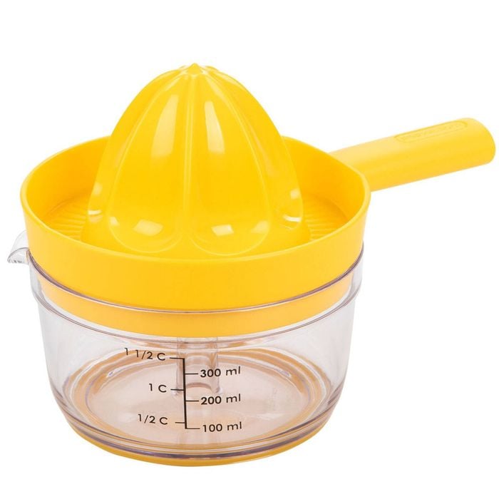 Progressive Countertop Twist & Juice 300ml Manual Juicer - Yellow
