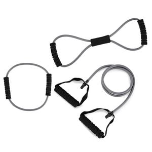 3pc Body Sculpture Aerobic Trimmer Resistance Training Tubes Set