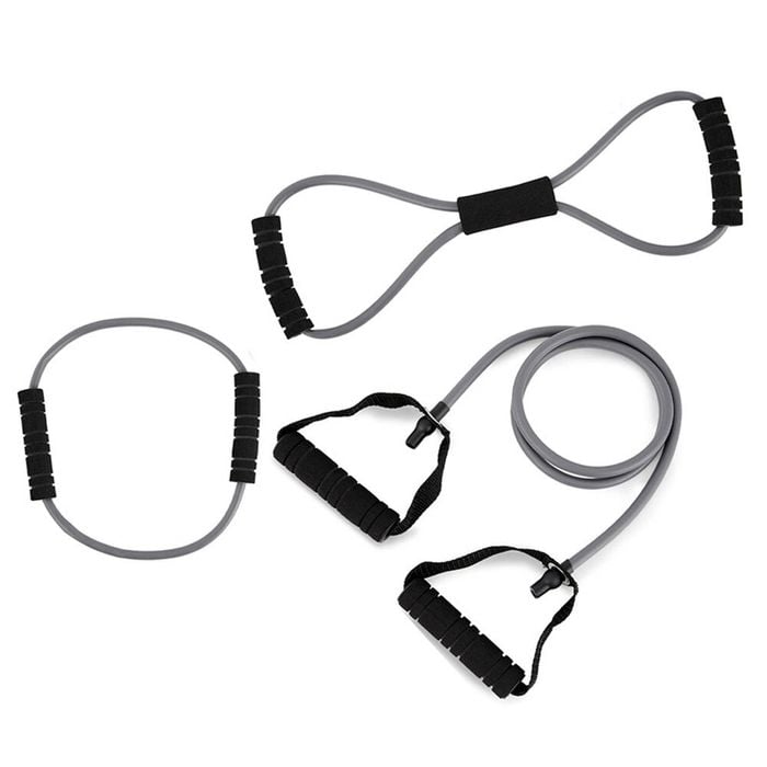 3pc Body Sculpture Aerobic Trimmer Resistance Training Tubes Set