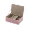 One Six Eight London Sara Dusty Rose Medium Jewellery Box (with Insert)