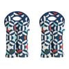 2PK Annabel Trends Neoprene Double Bottle Bag 24x38cm - Geo