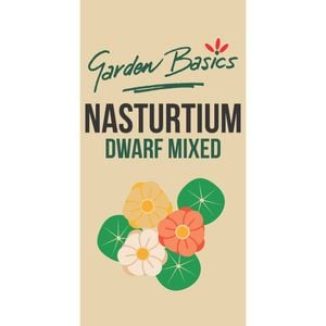 Garden Basics Nasturtium Dwarf Seeds