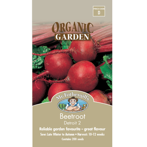 Mr Fothergill's Beetroot Detroit Organic Seeds