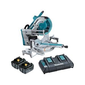 Makita 18V x 2 Mobile Brushless AWS* 260mm 10-1/4" Slide Compound Saw Kit