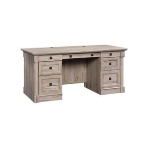 Sauder Palladia Executive Manager Office Desk - Split Oak
