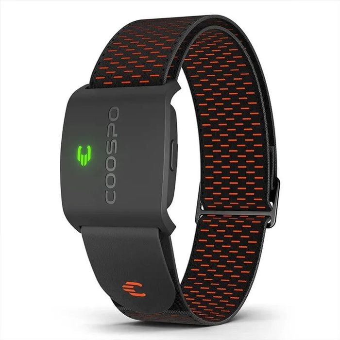 NNEOBA Armband Heart Rate Monitor Optical HRM Sensor Black