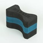 Swimming Pullbuoy Size L - 500 Black/Blue