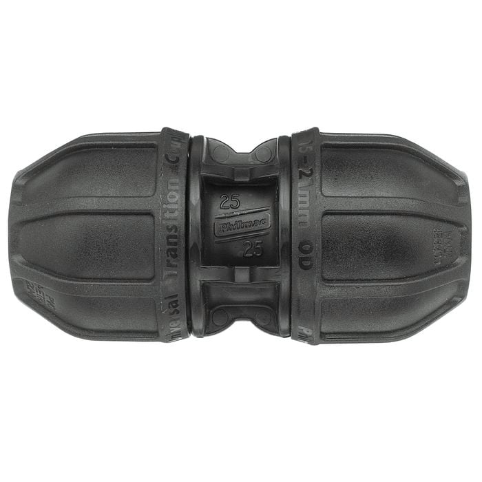 Marley Philmac 27 - 34 x 27 - 34mm  Universal Transition Double Ended Coupling