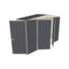 Build-a-Shed 3.0 x 0.8 x 2.3m Gable Single Hinged Side Door Shed - Grey