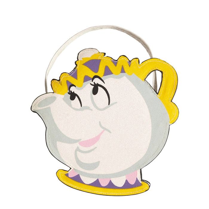 Disney 17cm Belle Mrs Potts Accessory Bag Pouch Kids Handbag w/ Carry Strap