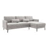 Dixon Sofa Couch Lounge 3 Seater RH Chaise Salt