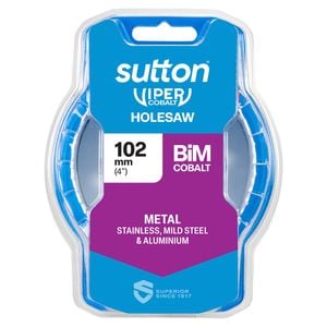 Sutton Tools 102mm Viper Cobalt Bi-Metal Holesaw