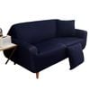 Catzon 2 Seater Stretch Sofa Cover Non-slip Polyester Printing Elastic Bottom