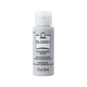 Folkart 59ml Polished Concrete Glossy Acrylic Paint