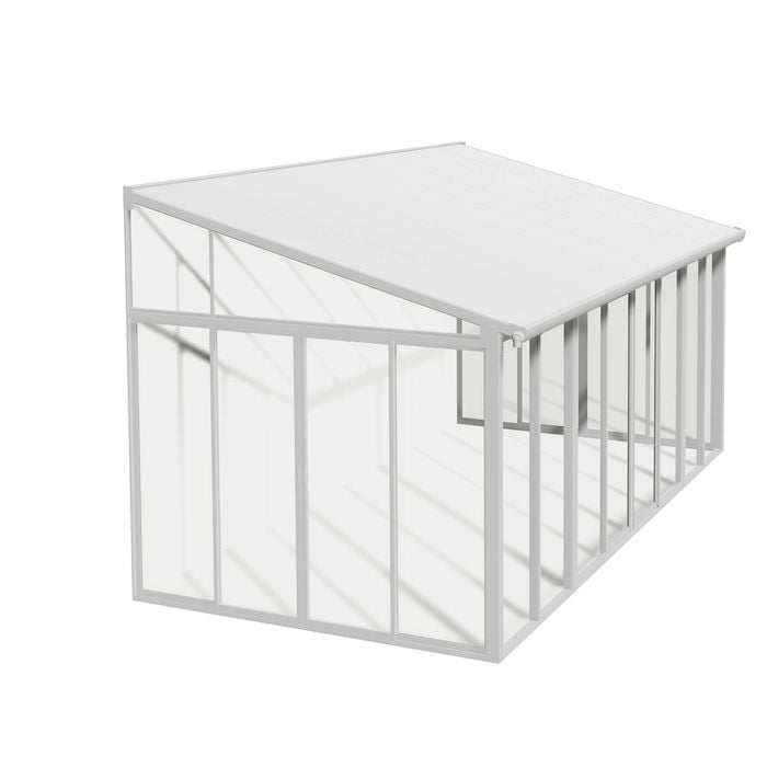 Canopia SanRemo 3 X 5.5 Lean To Conservatory, Veranda and Sunroom