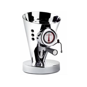 Bugatti E-Diva Espresso Coffee Machine - Chrome