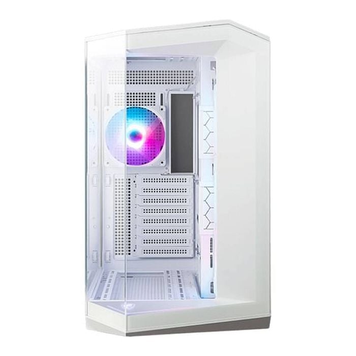 Msi Mag Pano 100r Pz Tempered Glass Mid-tower Atx Case - White [mag Pano 100r Pz White]