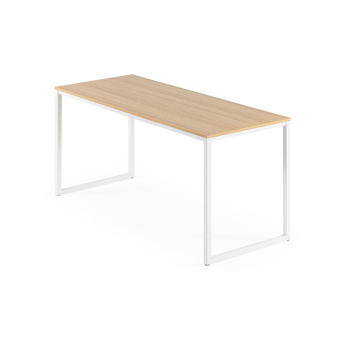 Zinus Computer Desk Home Office Wooden - White 160cm - Bunnings Australia