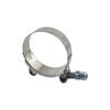 54-62mm T-bolt Hose Clamp Suits Silicone Hose, Stainless Steel