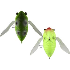 Atomic Hardz Cicada 35mm Surface Topwater Fishing Lure Frog
