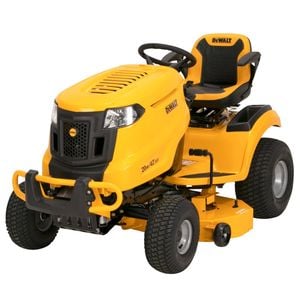 DeWALT 20HP V-Twin Kohler 42 Inch Ride On Petrol Mower
