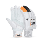 DSC Youth - RH White Krunch 700 Batting Gloves Youth Right Hand