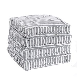Nicola Spring Garden Chair Seat Cushions - 40cm x 40cm - Pack of 4