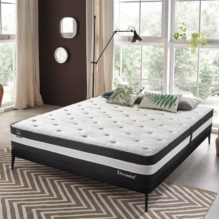 Dreamz 25CM Cool Gel Memory Foam Spring Mattress King Single