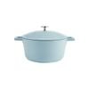Mastercraft Casserole Dish Cast Aluminium 24cm Sky Blue