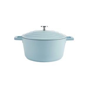 Mastercraft Casserole Dish Cast Aluminium 24cm Sky Blue