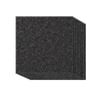 8Pcs 600*600*12mm  Acoustic Panel Soundproof Panels Sound Absorbing Wall Ceiling Board - Sesame Black