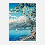 Galrie Hokusai's Iconic Mount Fuji Art Print Cherry Blossoms-Japanese Ukiyo-e Masterpiece, Poster Only, A0 84x 119cm (33x47inch)