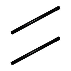 2PK Universal 32mm Extenson Rod Extension Tube Lightweight Black Aluminium