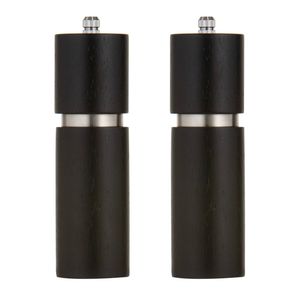 Ladelle Gather Black Salt & Pepper Grinders