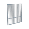 ProtectorAl 1201 - 1500 x 1800mm Deep Ocean Aluminium Garden Gate Flat Top with Mid Rail