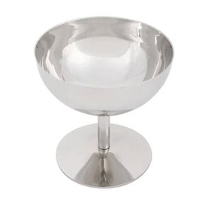 Olympia Stemmed Sundae Cup Stainless Steel 250ml 8.5oz Coupe Bowl Dessert Dish