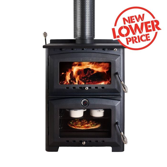 Scandia Heat & Cook Wood Fire Oven And Stove