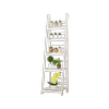 5 Tier Wooden Ladder Shelf Stand Storage Shelving Display
