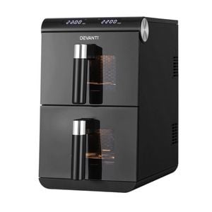 Devanti Air Fryer Oven 11L Dual Zone Fryers