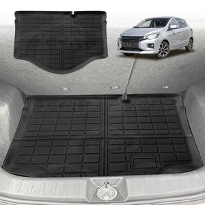 Boot Liner For Mitsubishi Mirage Hatch 2013-2022 All Weather Heavy Duty Cargo Trunk Cover Mat Luggage Tray Car Accessories