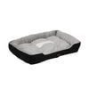 Pawz Heavy Duty Pet Bed Dog Calming Bed Medium Black
