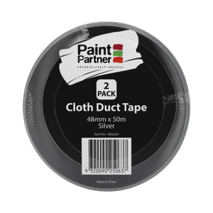 Paint Partner 48mm x 50m Cloth Duct Tape - 2 Pack