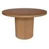 SK Designer Living | Aviana Round Wood Dining Table | 120cm - Natural
